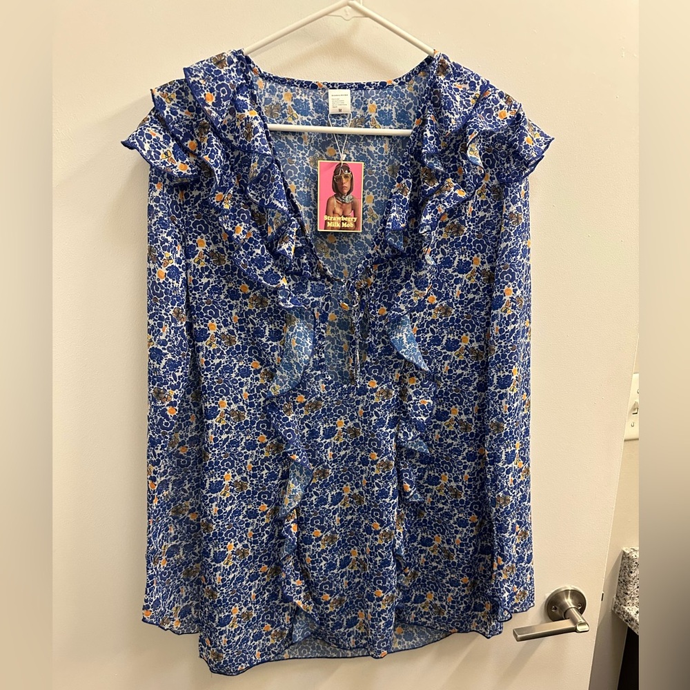 Strawberry Milk Mob Beach Coverup